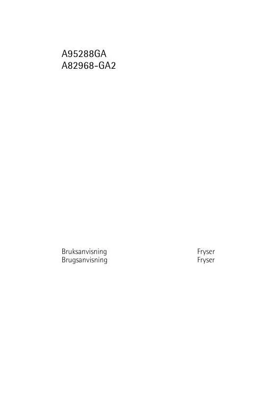Mode d'emploi AEG-ELECTROLUX A95288GA
