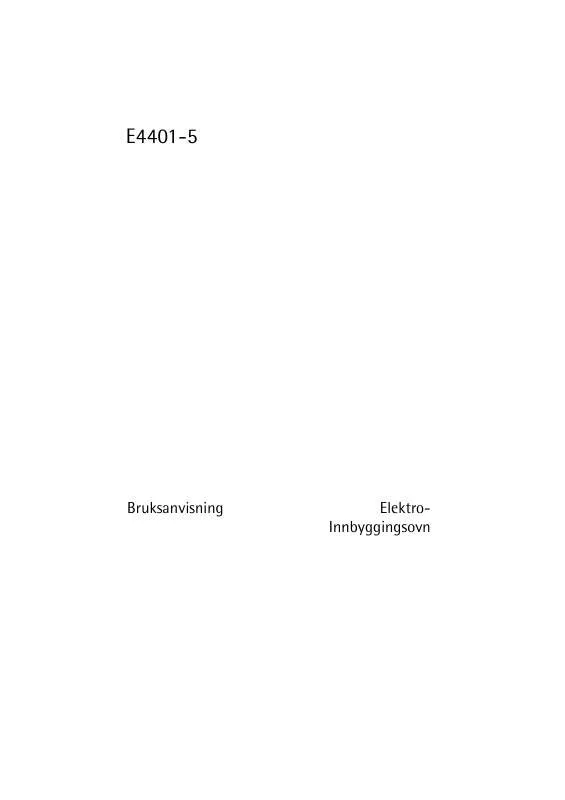 Mode d'emploi AEG-ELECTROLUX E4401-5-A EU R08