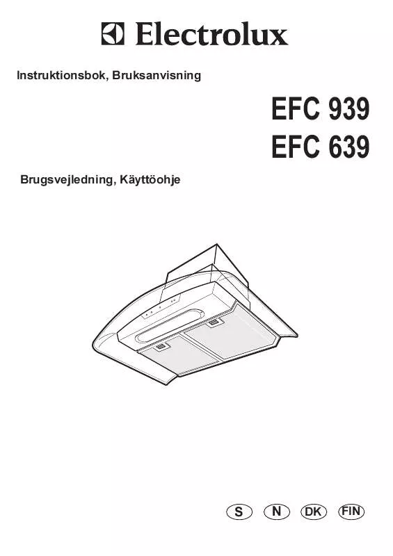 Mode d'emploi AEG-ELECTROLUX EFC639X