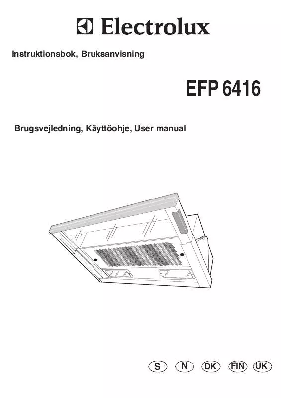 Mode d'emploi AEG-ELECTROLUX EFP6416