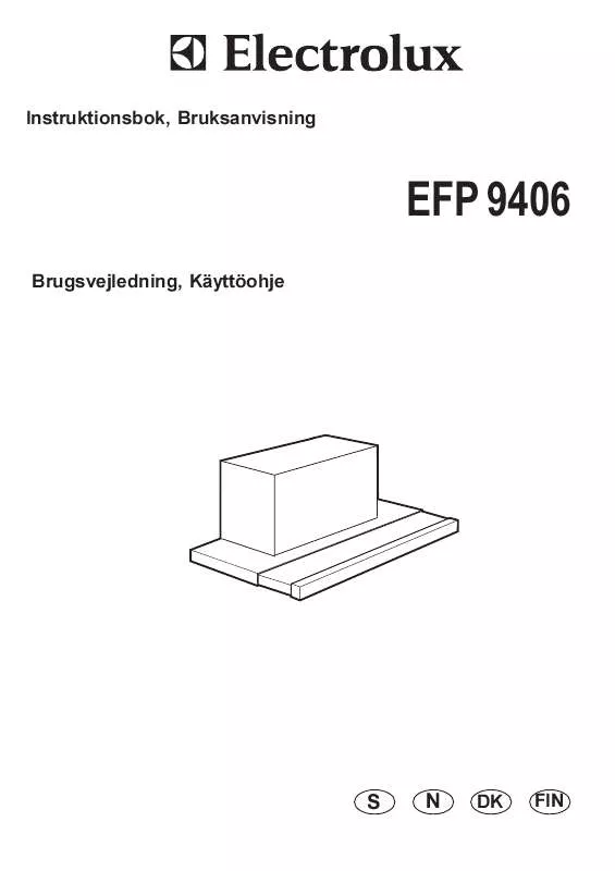 Mode d'emploi AEG-ELECTROLUX EFP9406X
