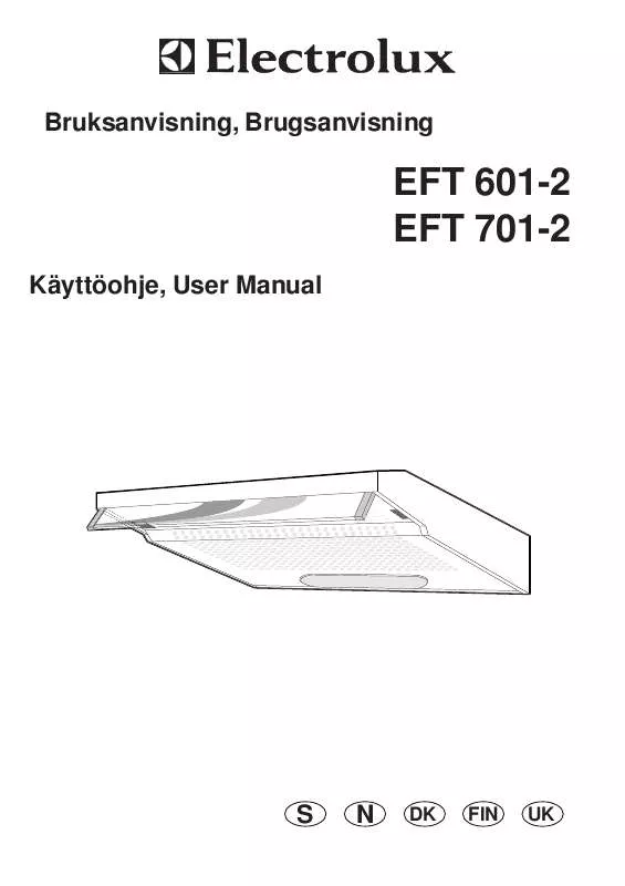 Mode d'emploi AEG-ELECTROLUX EFT601-2