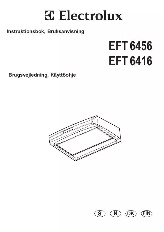 Mode d'emploi AEG-ELECTROLUX EFT6456X