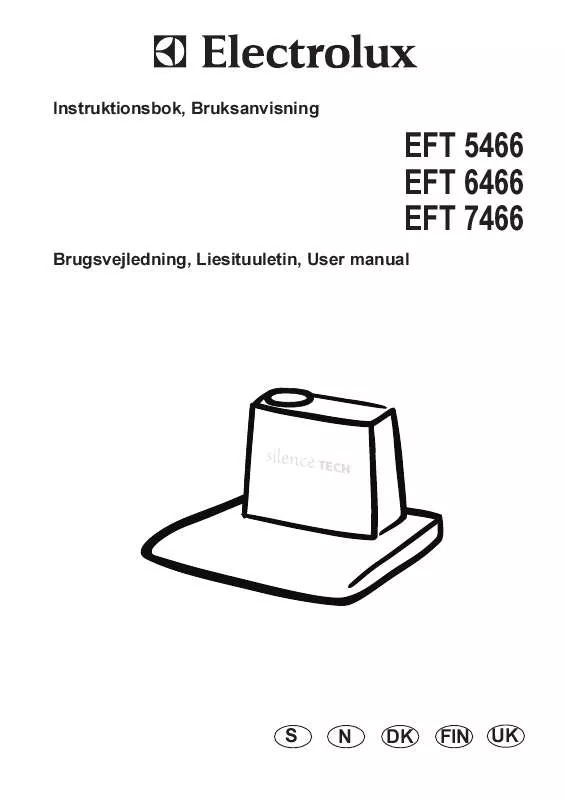 Mode d'emploi AEG-ELECTROLUX EFT6466