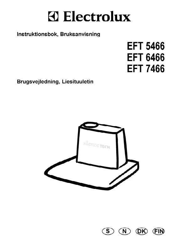 Mode d'emploi AEG-ELECTROLUX EFT7466