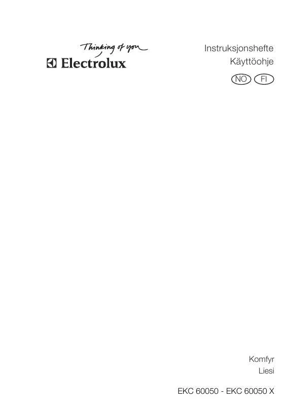 Mode d'emploi AEG-ELECTROLUX EKC60050