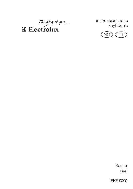Mode d'emploi AEG-ELECTROLUX EKE6005