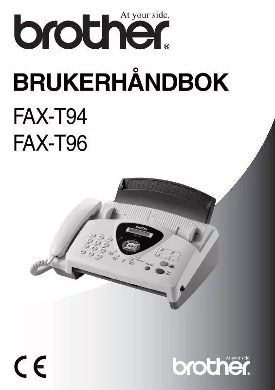 Mode d'emploi BROTHER FAX-T94