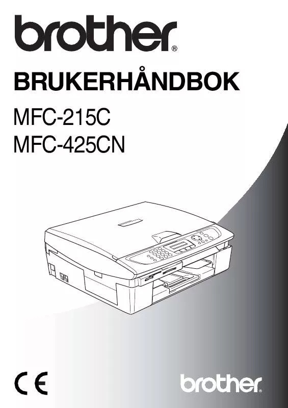Mode d'emploi BROTHER MFC-215C