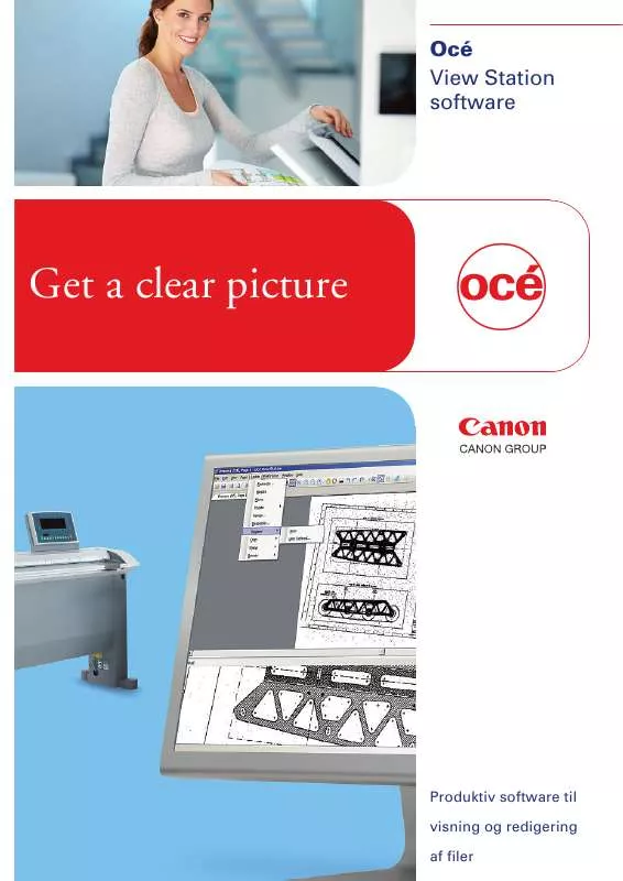 Mode d'emploi CANON OCE VIEW STATION