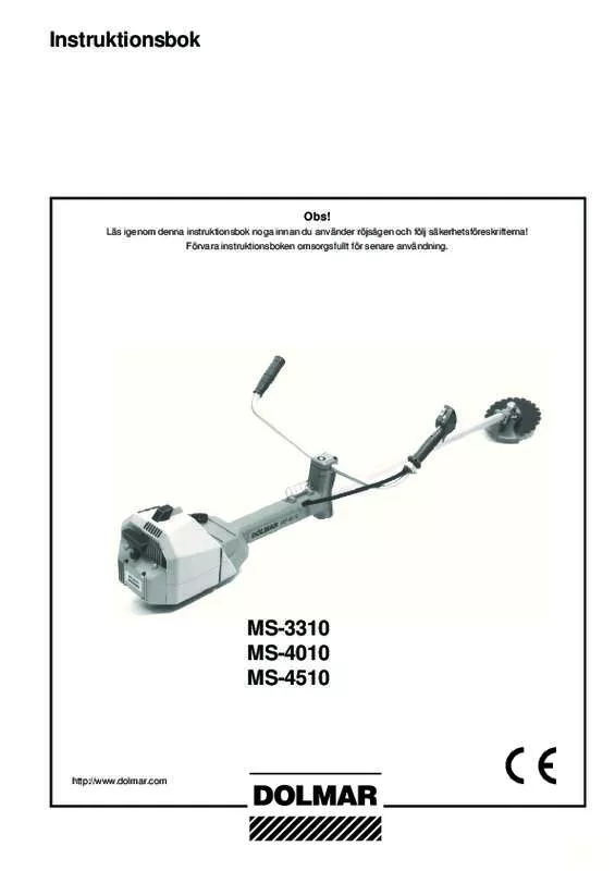 Mode d'emploi DOLMAR MS-3310