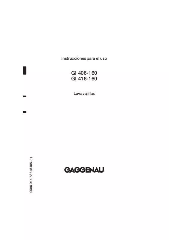 Mode d'emploi GAGGENAU GI416160