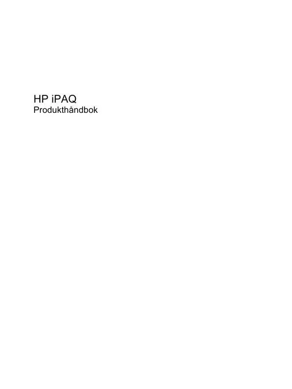 Mode d'emploi HP IPAQ 610C BUSINESS NAVIGATOR