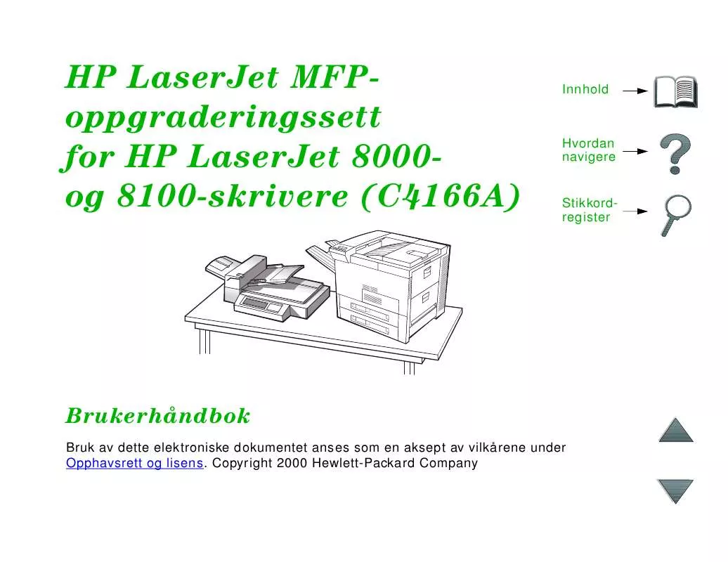 Mode d'emploi HP LASERJET 8100MFP