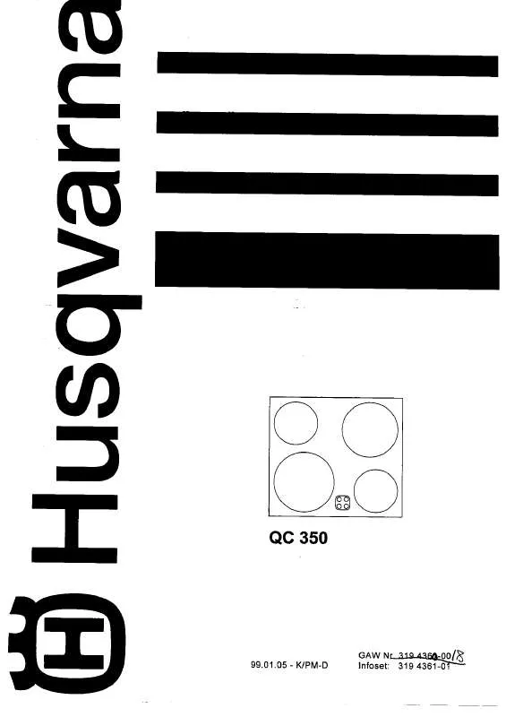 Mode d'emploi HUSQVARNA QC350X