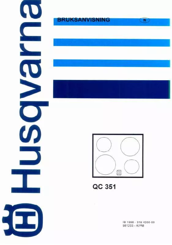 Mode d'emploi HUSQVARNA QC351X