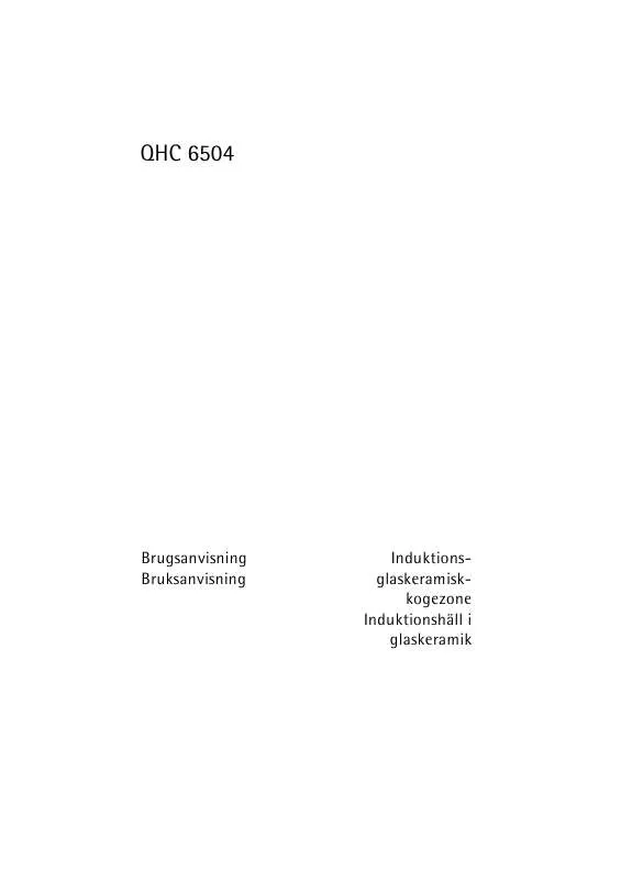 Mode d'emploi HUSQVARNA QHC6504 21S