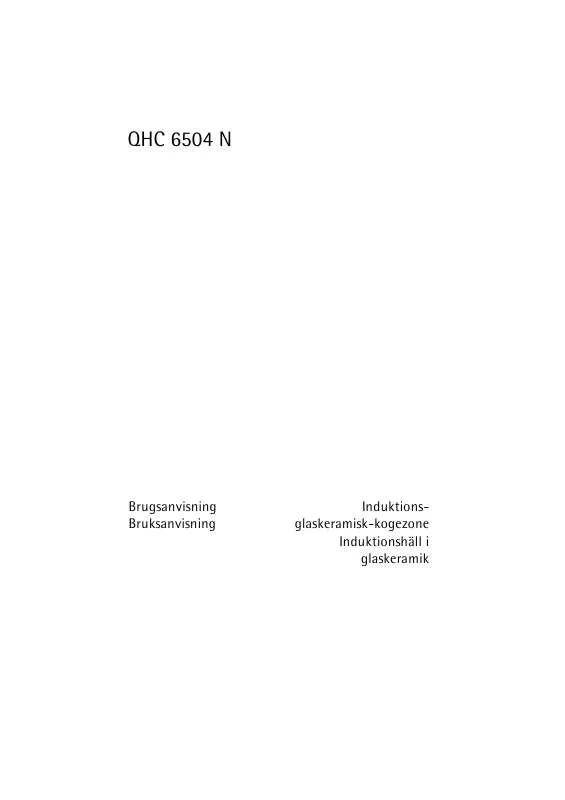 Mode d'emploi HUSQVARNA QHC6504 N
