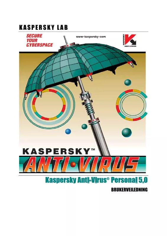 Mode d'emploi KASPERSKY ANTI-VIRUS PERSONAL 5.0