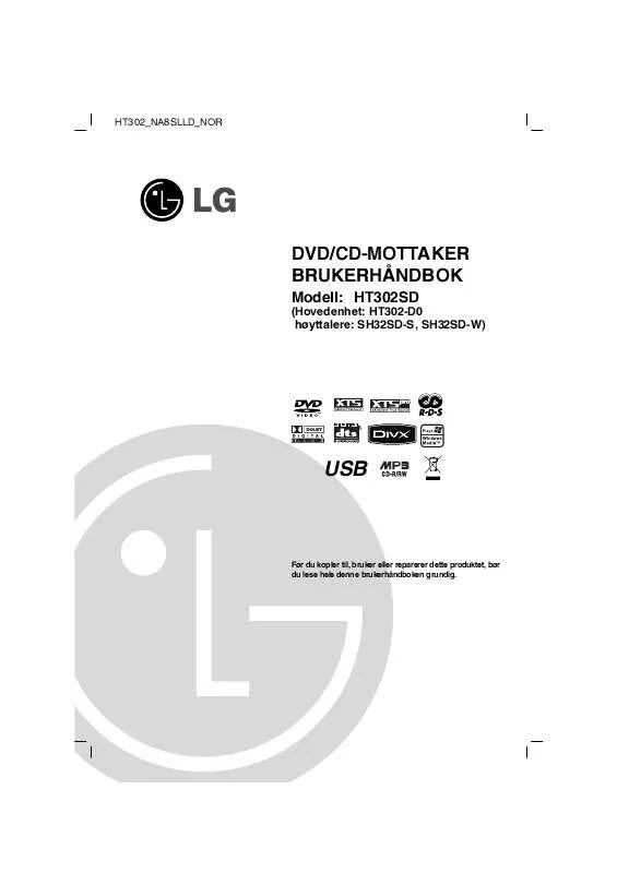 Mode d'emploi LG HT302SD