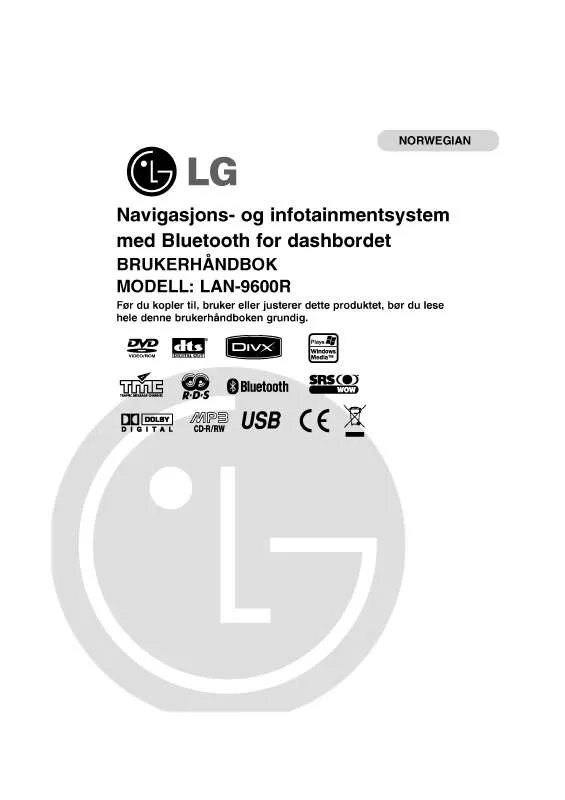 Mode d'emploi LG LAN-9600R