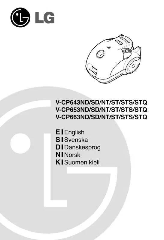 Mode d'emploi LG V-CP663STQ