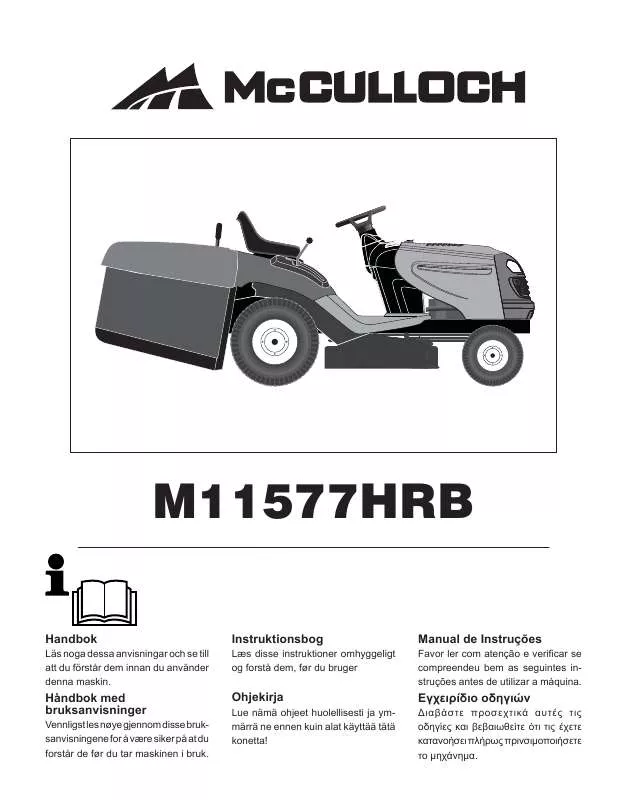 Mode d'emploi MCCULLOCH M11577HRB
