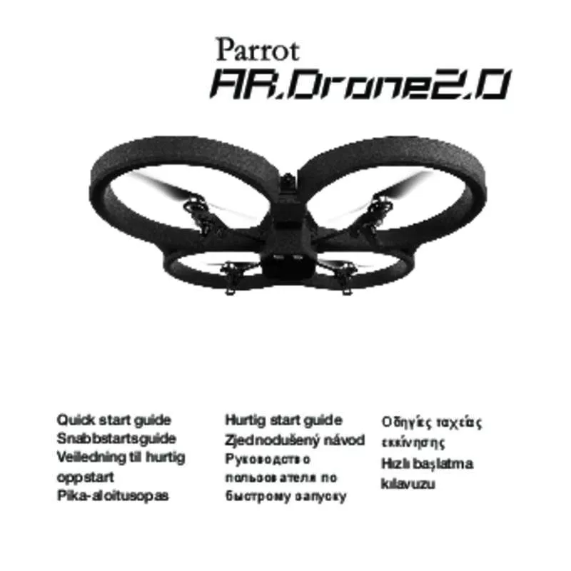 Mode d'emploi PARROT AR.DRONE 2