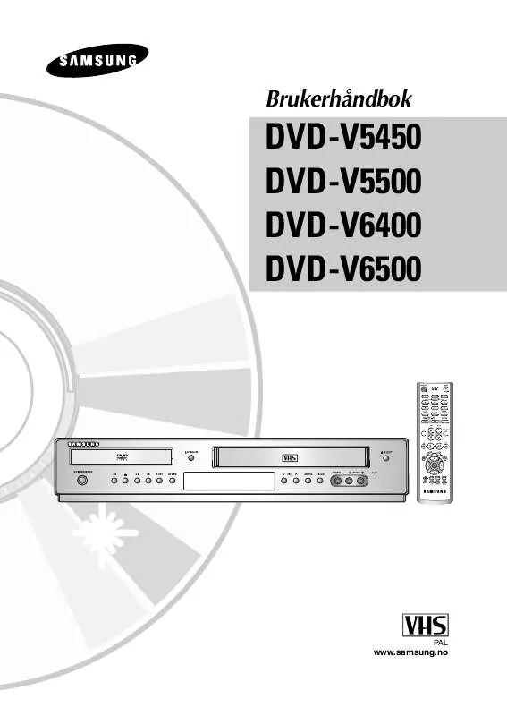 Mode d'emploi SAMSUNG DVD-V5500