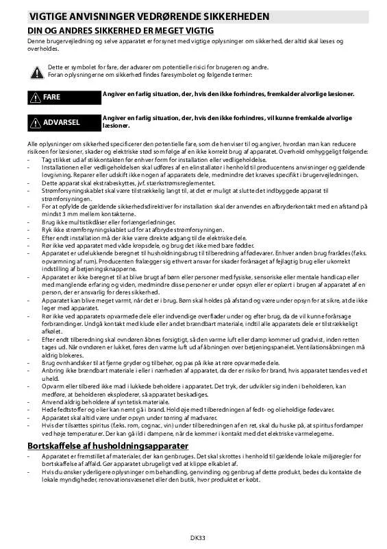 Mode d'emploi WHIRLPOOL AKZ 237/WH