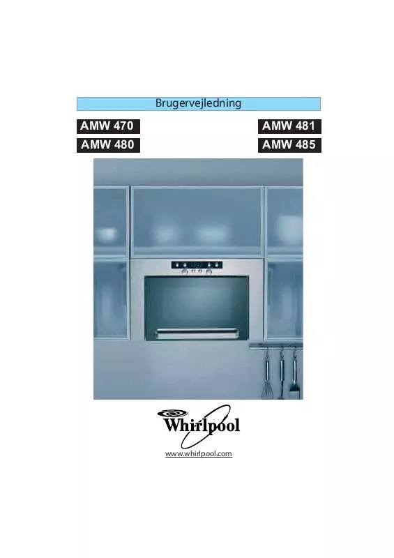 Mode d'emploi WHIRLPOOL AMW 480 WH