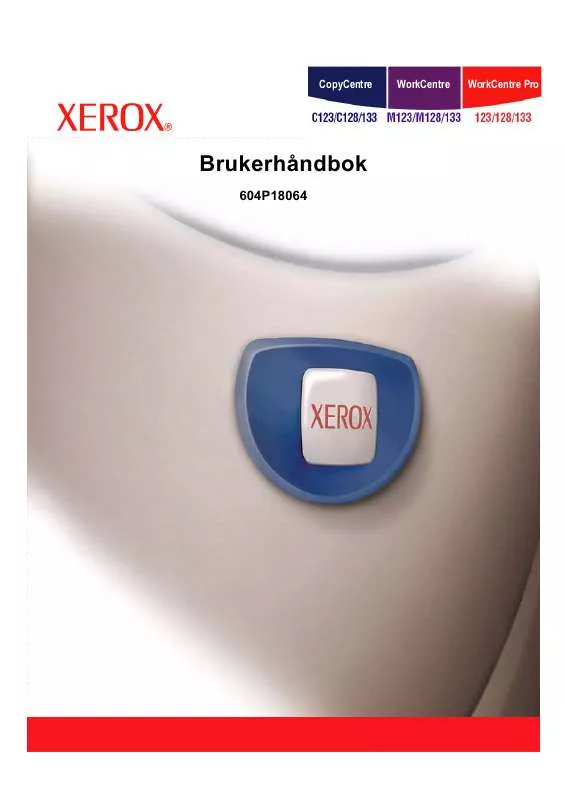 Mode d'emploi XEROX WORKCENTRE C128