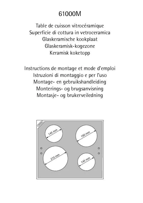 Mode d'emploi AEG-ELECTROLUX 61000M-BNAB8