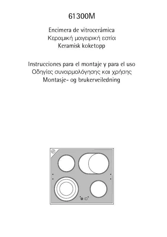 Mode d'emploi AEG-ELECTROLUX 61300M-MN17I