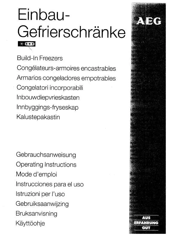 Mode d'emploi AEG-ELECTROLUX ARC132-5E