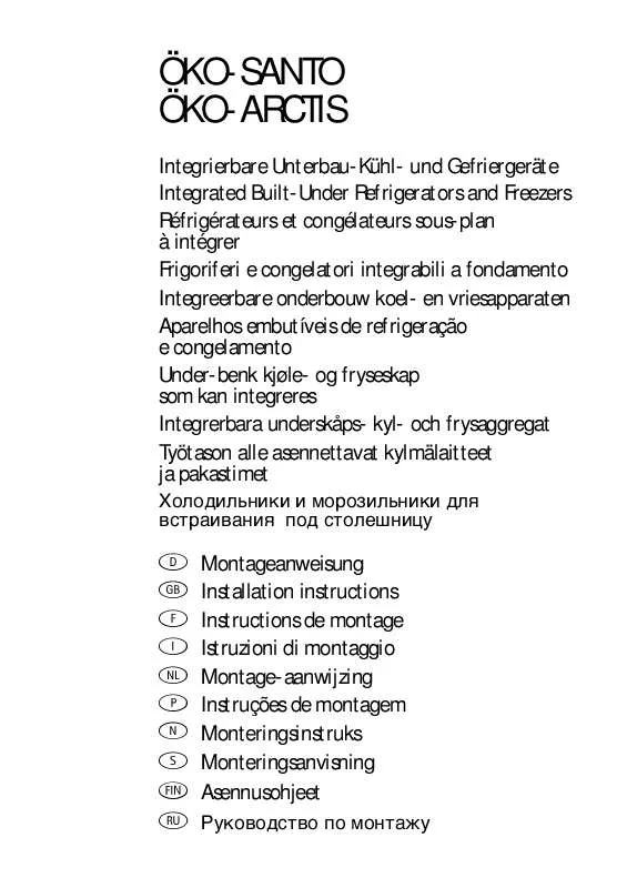 Mode d'emploi AEG-ELECTROLUX ARCTIS1244-4IU