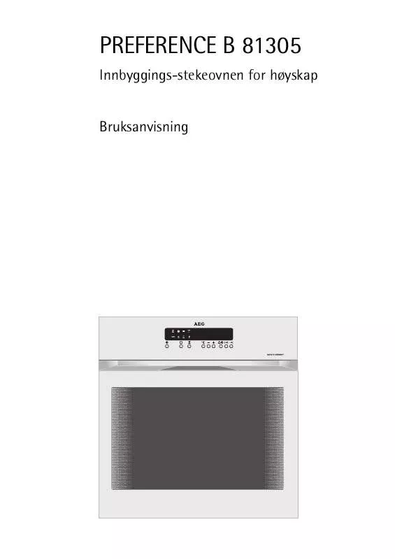 Mode d'emploi AEG-ELECTROLUX B 81305-M2