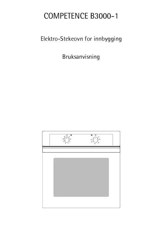 Mode d'emploi AEG-ELECTROLUX B3000-1-M