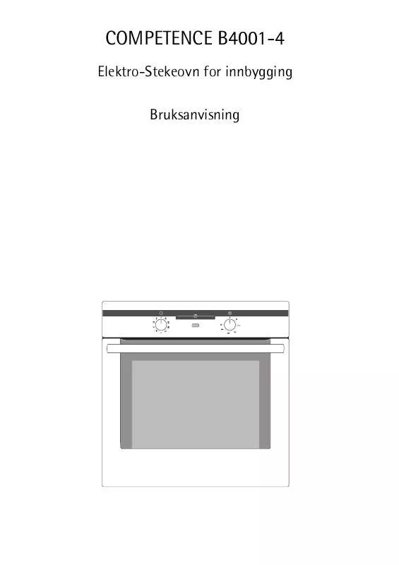 Mode d'emploi AEG-ELECTROLUX B4001-4-A(NORDIC)