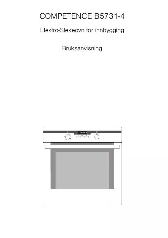 Mode d'emploi AEG-ELECTROLUX B5731-4-BNORDIC