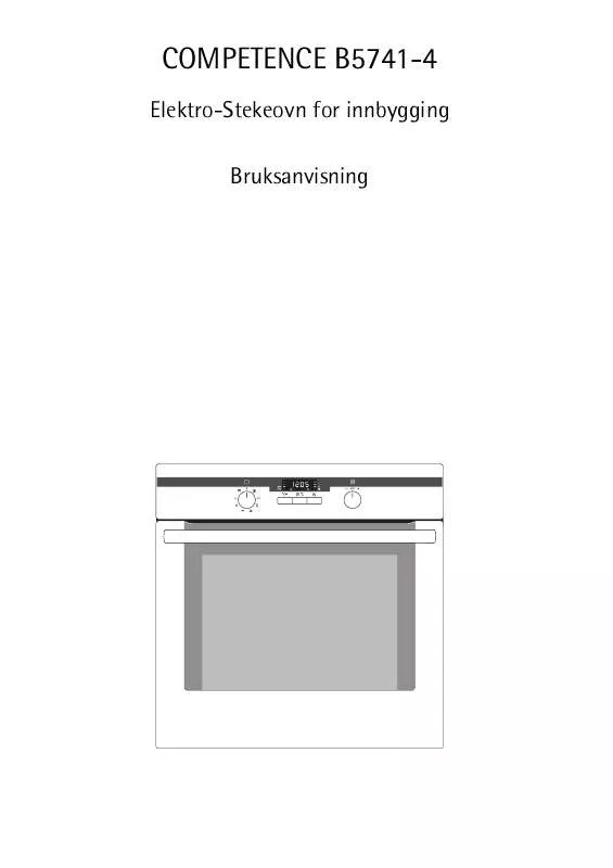 Mode d'emploi AEG-ELECTROLUX B5741-4-W