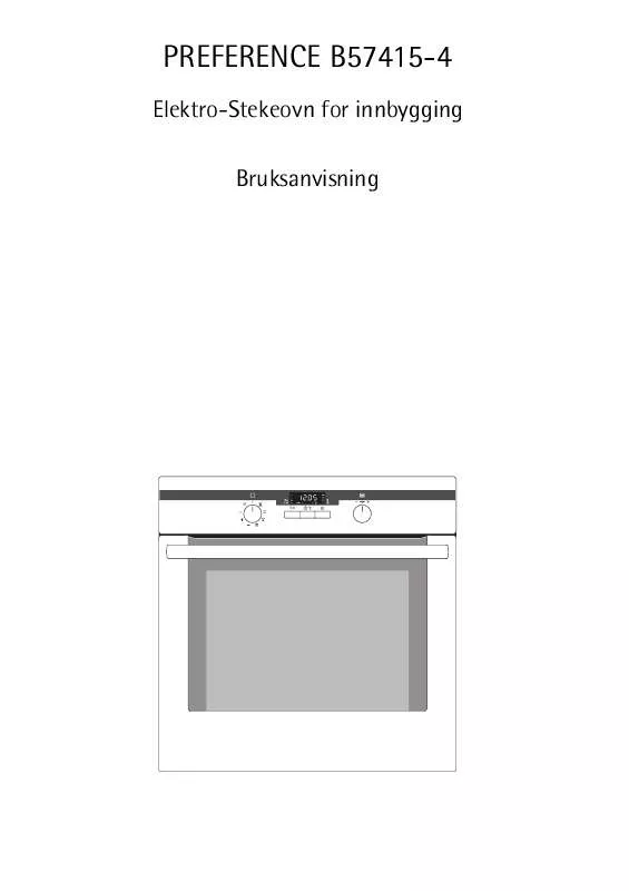 Mode d'emploi AEG-ELECTROLUX B57415-4-A NORDIC R0