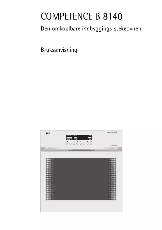 Mode d'emploi AEG-ELECTROLUX B8140-EWSKAND.