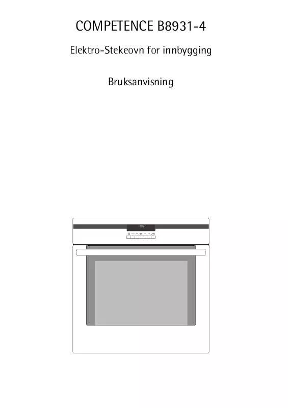 Mode d'emploi AEG-ELECTROLUX B8931-4-M NORDIC R05