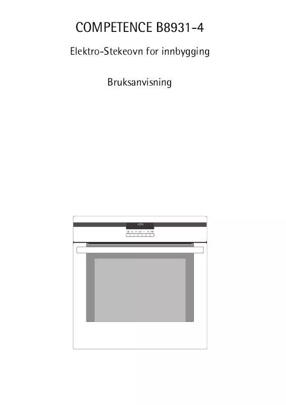 Mode d'emploi AEG-ELECTROLUX B8931-4-MNORDIC