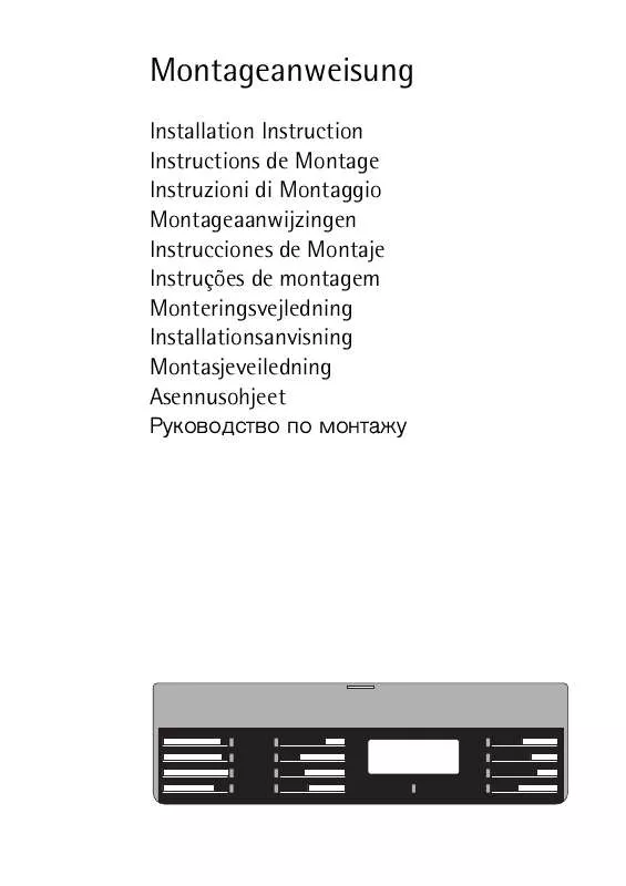 Mode d'emploi AEG-ELECTROLUX CB6100-1-ACH