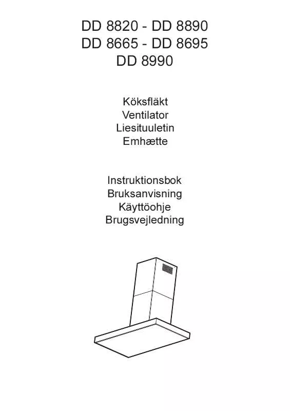 Mode d'emploi AEG-ELECTROLUX DD8665-M/S