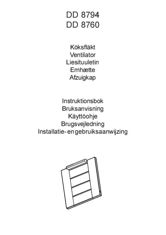 Mode d'emploi AEG-ELECTROLUX DD8760M/S