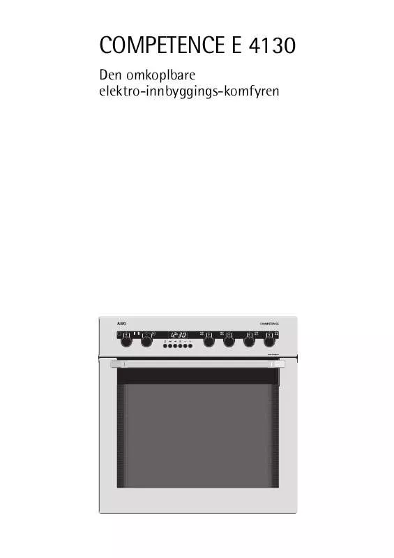 Mode d'emploi AEG-ELECTROLUX E4130-BSKAND.