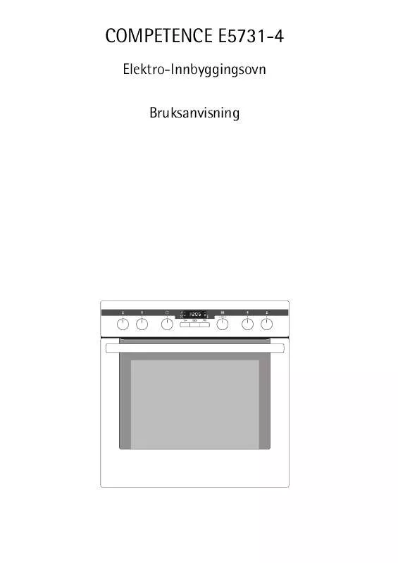 Mode d'emploi AEG-ELECTROLUX E5731-4-BNORDIC